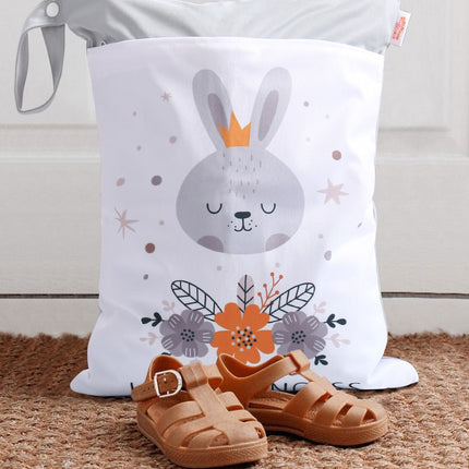 Ins Nordic Series Children's Room Kindergarten Diaper Storage Bag Dry and Wet Separation Waterproof Bag Wetbag