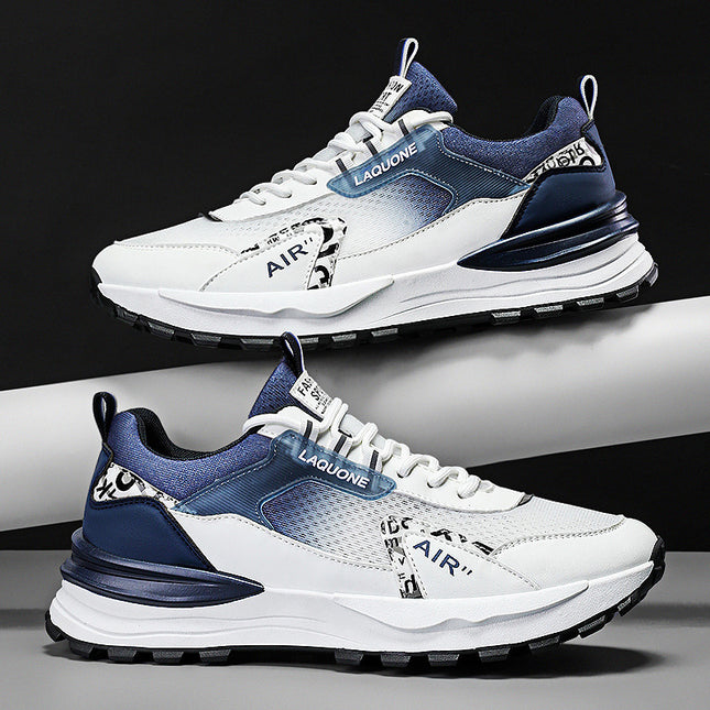 Forrest Gump Men's Shoes, Summer Breathable High-End Mesh Sneakers, Thin Sports Casual Dad Shoes for Teenagers, Odor-Resistant Trendy Shoes