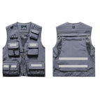 8898 gray with reflective strips / 3XL