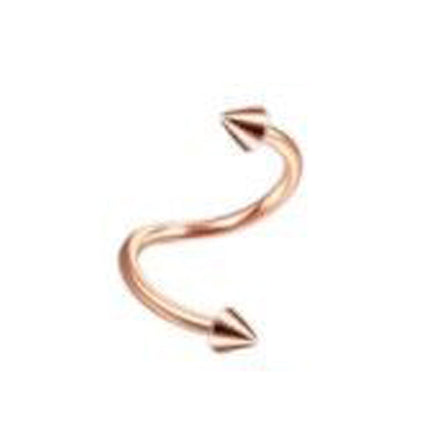 Stainless steel S rod spherical outer tooth 1.2 rod lip ring lip nail ear bone nail lip nail round head pointed cone head human body puncture ornaments