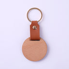 Beech leather buckle round