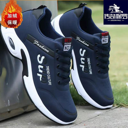 Paul 2025 Autumn and Winter New Sports and Casual Shoes Non-Slip Casual High-Top Trendyy Versatile Men's High-End Versatile Shoes