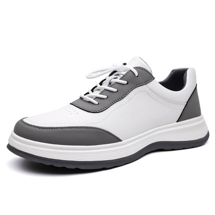 Sports Shoes 2026 New Trendy Genuine Leather Lightweight Soft-Soled Soft-Surface Casual Shoes for Men, Students, Running, Outdoor Men's Shoes