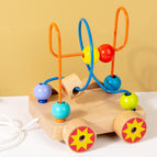 Ohye-two-line beech wood bead trailer 0.28