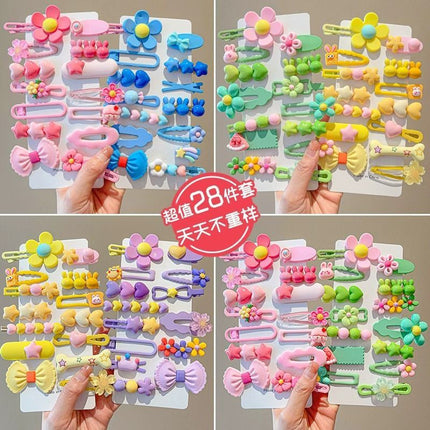 Children's Hairpin Headdress Girl's Bangs Side Girl Cute Clip Bb New Baby Clip Hairpin Hair Accessories