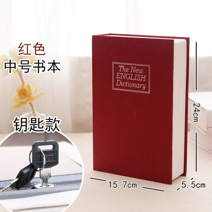 Book Safe Piggy Bank Large Password Box with Lock Banknote Piggy Bank Child Cute Creative Birthday Gift