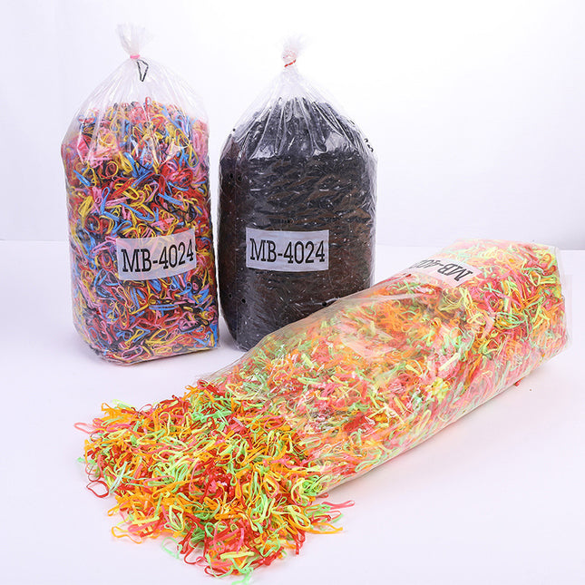 2000g Disposable Rubber Bands for Kidsren, Girls' Hair Ties That Do Not Hurt Hair, Hair Ties, Hair Ties, Hair Accessories