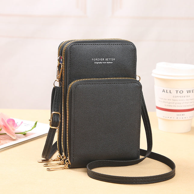2025 New Model Mobile Phone Bag, Fashionable Women's Korean-Style Touch Screen Crossbody Shoulder Bag, Multifunctional Mini Daily Bag