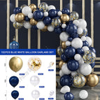 Blue balloon set 013