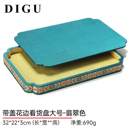 Di Gu Palace Style Jewelry Jewelry Plate Bracelet Necklace Look at Pallet Play Bracelet Storage Plate National Style Display Props