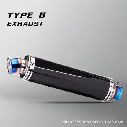 Motorcycle Modified Exhaust Pipe Z900 R3 Cbr650 S1000Rr Stb Stainless Steel Neutral Tail Section