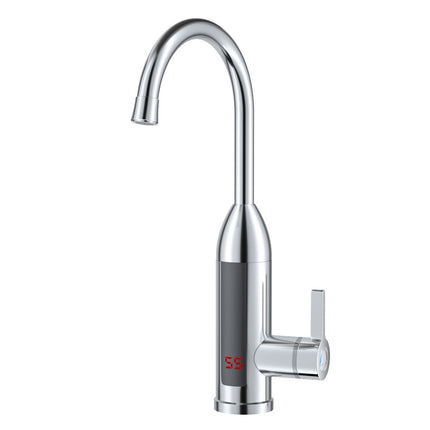 Foreign Trade Electric Heating Faucet Instant-heating Quick-heating Small Kitchen Treasure Household Vertical Cold and Heat Dual-purpose Electric Plus Water Heater White