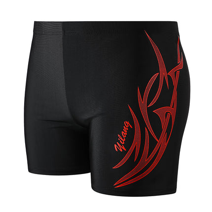 Anti-Embarrassment Men's Swimming Trunks Set Sun Protection Boys Swimming Equipment Swimming Trunks Loose Large Size Beach Trunks Swimming Trunks