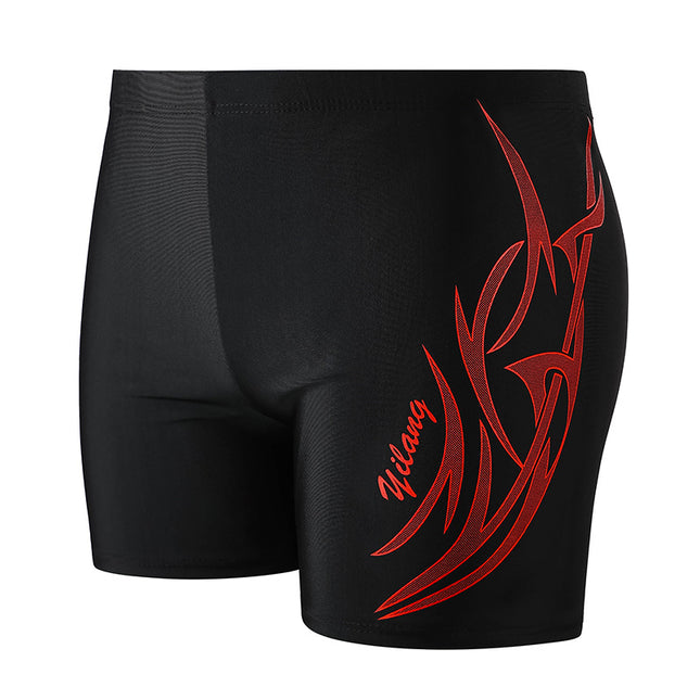 Anti-Embarrassment Men's Swimming Trunks Set Sun Protection Boys Swimming Equipment Swimming Trunks Loose Large Size Beach Trunks Swimming Trunks