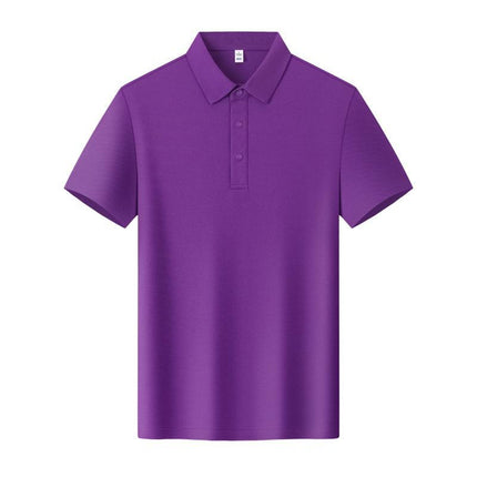 Summer Short-Sleeved Polo Shirt Work Clothes Custom T-Shirt Printed Logo Company Corporate Group Clothing Embroider Classy Business t