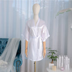 Light panel-White (half sleeve) / M