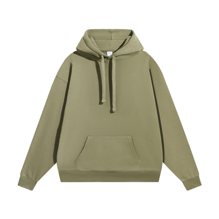 American Retro 370g Heavyweight Terry Sweatshirt for Men and Women, Trendy Brand, Loose Casual Top, Pullover Hoodie, Jacket Wholesale