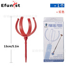 Convenient ball picker-red