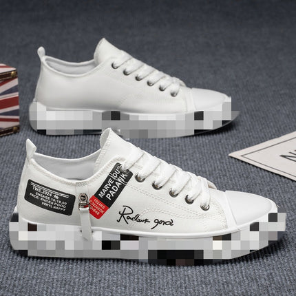 New 2025 Summer Sneakers Men's Casual Shoes Breathable Versatile Student Shoes Trendy Low-Cut Youth Canvas Shoes Men's Shoes