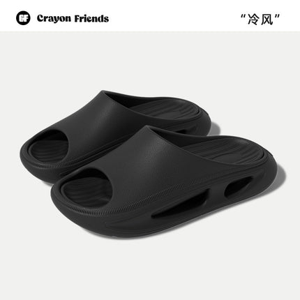 Crayonfriends Sports Slippers Men's Summer Outer Wear Non-Slip Ins Trendyy Couple Outdoor Sandals Slippers Men