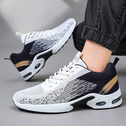 Shoes Men's sneaker Summer Breathable and Stinky Foot Men's Shoes Cross-border plus size Air-cushion Shoes sneaker Casual Shoes for Men
