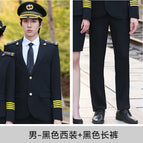 Men's black suit pants / S
