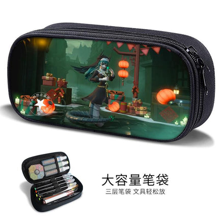Redmond Irene Stationery Bag Eggman Party Peggy Two-Dimensional Pen Bag Boys Stationery Box Elementary School Pencil Bag