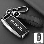 [haval a model 3-button lock] double-sided leather with pebbled black + a04 rope + rope buckle