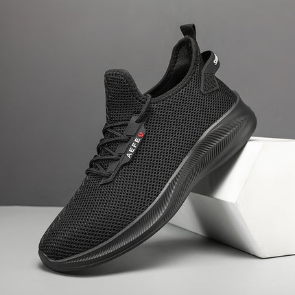 2025 Cross-Border Summer Thin Mesh Breathable Casual Shoes, Coconut-Style Slip-On Shoes, Soft Sole, Lightweight Slip-On Running Shoes for Men