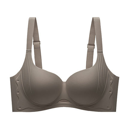 Original Underwear Women's Small Chest Push-up Show Anti-sagging Paramilis Pull-up Adjustable Upper Thin Lower Thick Bra