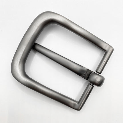 Men's Belt Head Zinc Alloy Pin Buckle Head Manufacturer Spot Wholesale 4.0 Square Head High-End Belt Buckle Cross-Border Dropshipping