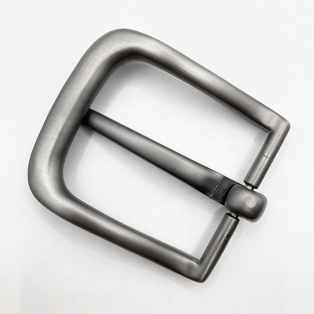 Men's Belt Head Zinc Alloy Pin Buckle Head Manufacturer Spot Wholesale 4.0 Square Head High-End Belt Buckle Cross-Border Dropshipping