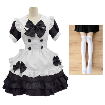 Exported to Japan Lolita Dress Lolita Lolita Dress Maid Uniform Soft Girl Cafe Maid Uniform