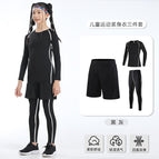 Thin model-black and gray three-piece set / Size 22 (about 120cm, about 20kgcm)