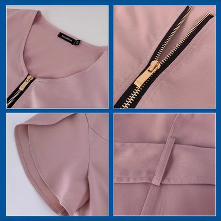 High-end operating room work clothes female confinement center beautician SPA brush hand clothes strap waist surgical clothes female points