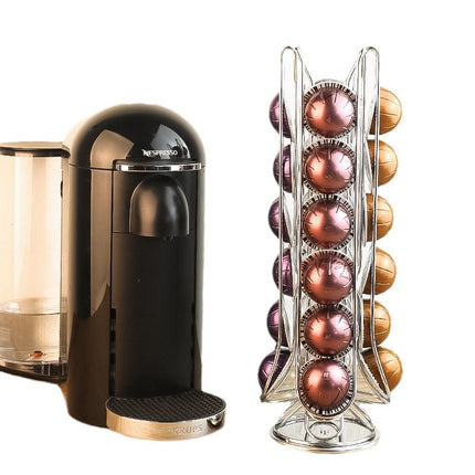 For Nestle Nespresso Vertuo Coffee Capsule 24 Coffee Capsule Storage Display Shelf