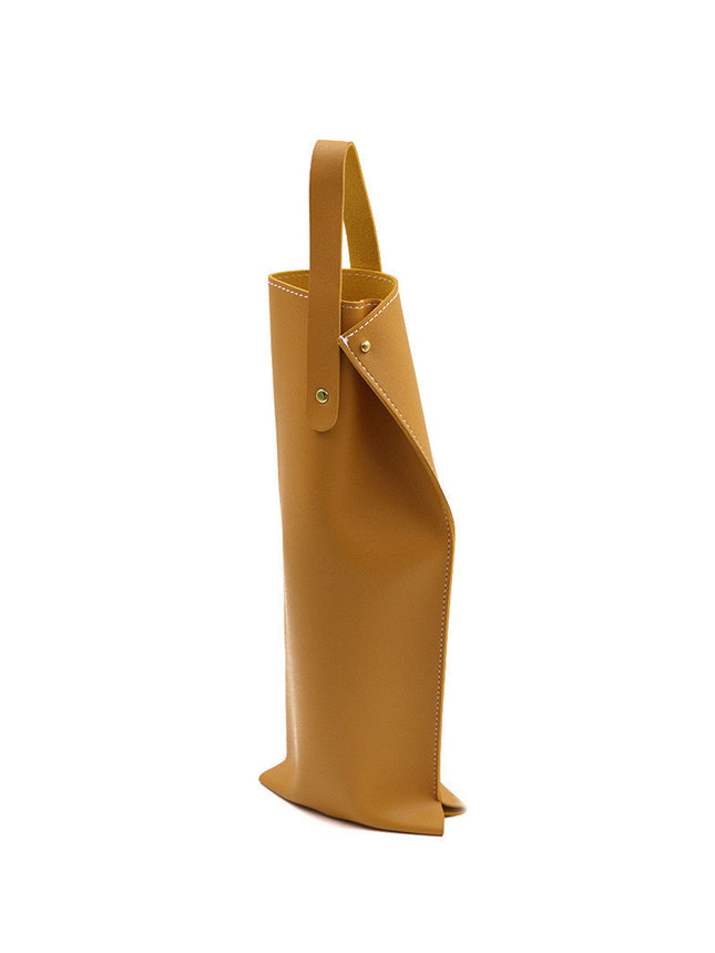 Red Wine Gift Bag Leather Portable Red Wine Wine Portable Gift Bag Portable Gift Fashion Wine Bottle Protection Bag