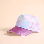 Y13 sequins purple / Cap circumference 54cm recommendation 3-10