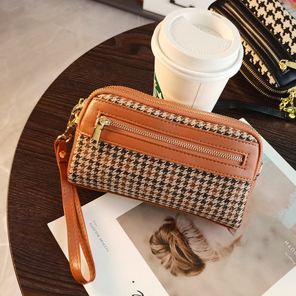 Elegant Women's Clutch Bag 2026 New Model, Can Hold Mobile Phone, Fashionable High-End Designer Wristlet Wallet
