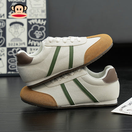 Paul Frank/Retro Casual German Training Shoes for Women, American Round-Toe Platform-Soled Sports Shoes for Men and Women, Fashionable Style