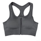 Gray Square Collar Bra / S