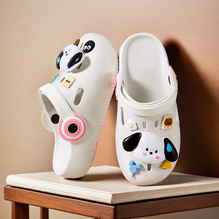 Thick-Soled Height-Increasing Clogs for Women, Summer 2025 New Model, Outdoor and Indoor Home Slippers, Closed-Toe Sandals for Men, Non-Slip
