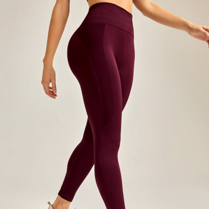 Cross-Border High-Waisted Peach Butt Quick-Drying Breathable High-Waisted Slim-Fitting Leggings Running Fitness Yoga Sports Tights