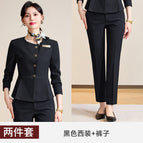 Black suit + pants / S
