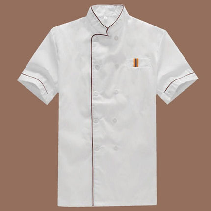 Chef's Clothes Long-sleeved Short-sleeved Hotel Work Clothes Men's and Women's Autumn and Winter Clothes Hotel Kitchen Kitchen Kitchen Catering Clothing Fixture Available