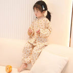 80cm / Bbs-gauze-yellow flower