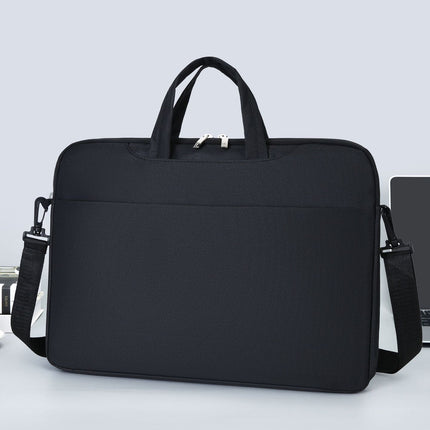Duohe Laptop Bag Portable Fleece Shock-proof Cotton Inner Bag Briefcase Waterproof Crossbody Printable
