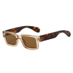 Transparent tea frame tea piece leopard print legs