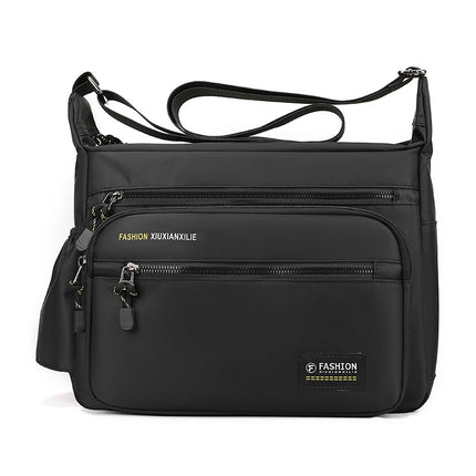 Men's Bag Crossbody Bag High-end Sense Large Bag Business Commuter Shoulder Bag All-match Large Capacity Men's Casual Bag Stall Bag