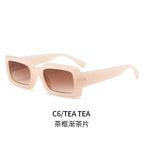 Tea frame gradually tea slices
